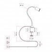 Spot orientable MAG-Y avec pince