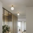 Portalampada E27 in metallo da parete o soffitto