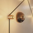 Portalampada E27 Spostaluce in metallo da parete o soffitto