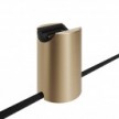 Portalampada S14d Spostaluce in metallo da parete o soffitto