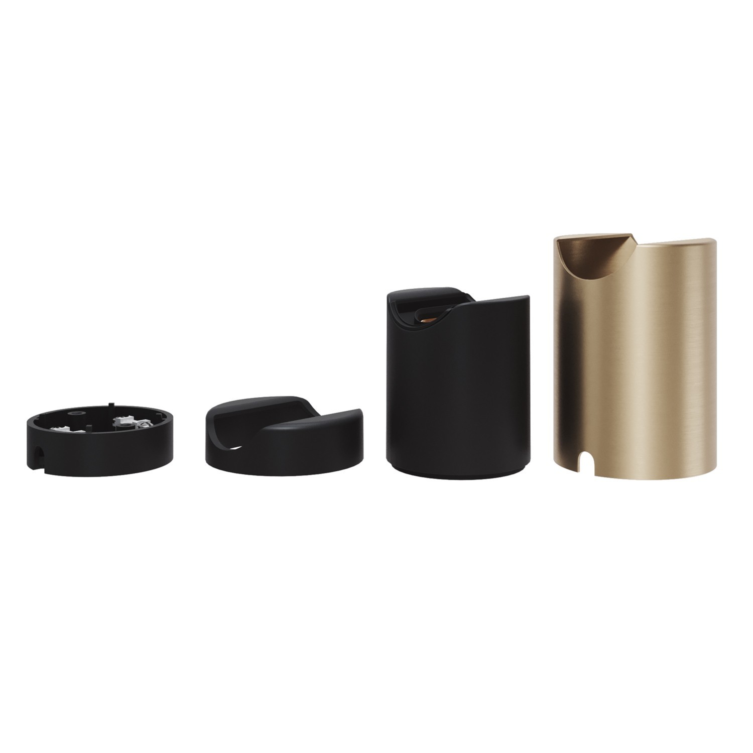 Portalampada S14d Spostaluce in metallo da parete o soffitto