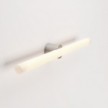 Metalllampe für Wand- oder Deckenmontage mit linearer LED S14d-Lampe