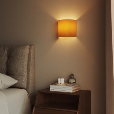 Wandventilator mit Stoffschirm - Made in Italy