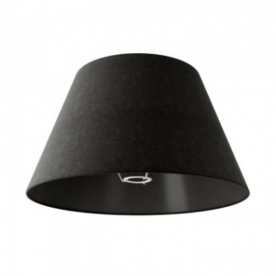 Abat-jour Impero L en tissu pour lampe de table ou applique avec douille E27 - Fabriqué en Italie