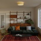 Plafonnier en tissu Medium Slim - Fabriqué en Italie