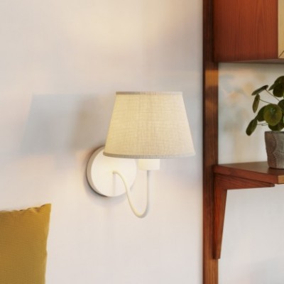 Applique Fermaluce avec abat-jour Impero et extension en S