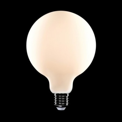 Ampoule LED Porcelaine Ligne 5V Globe G125 2,2W 160Lm E27 2500K Dimmable - B06