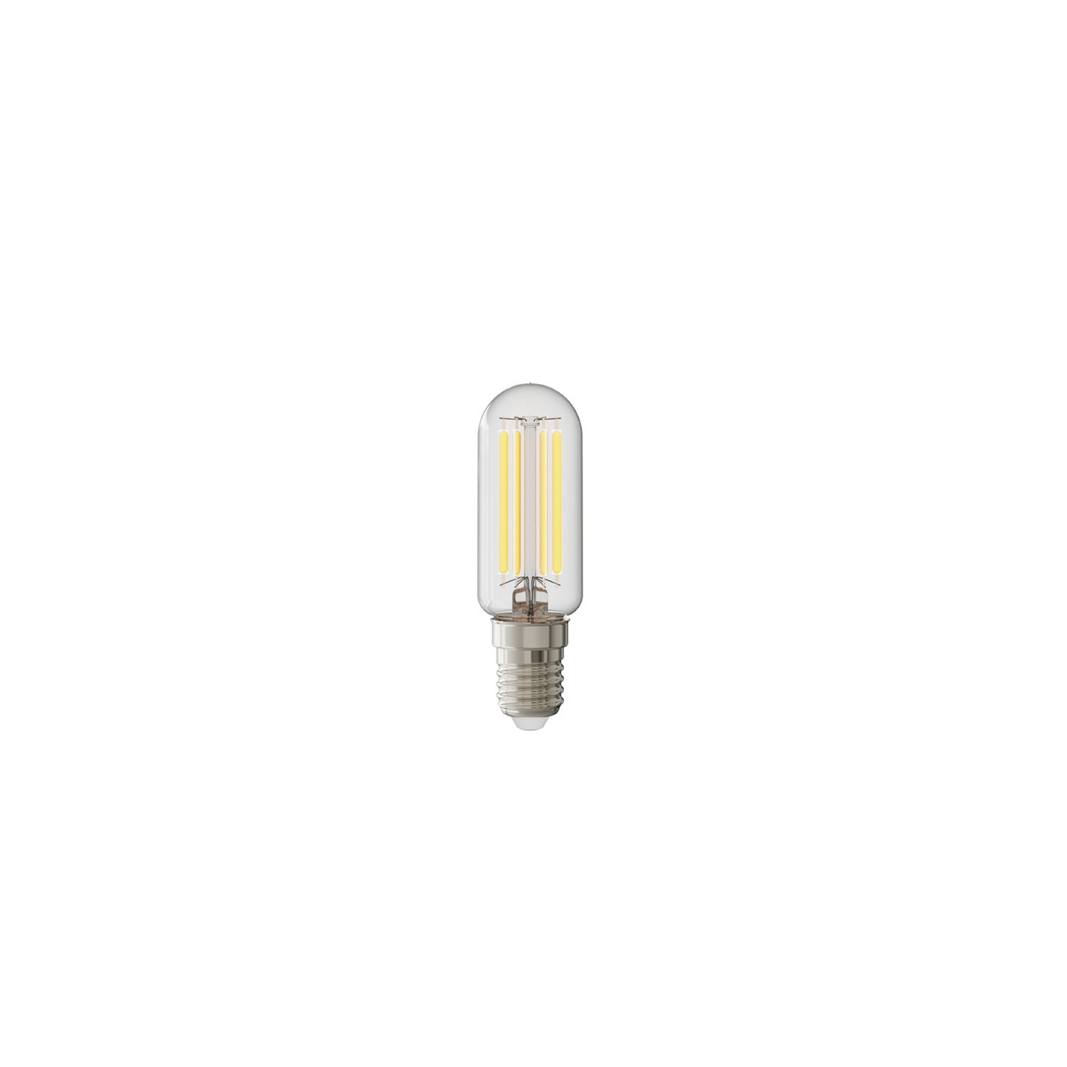 Lampadina LED Trasparente Linea 5V Tubolare T25 1,8W 160Lm E14 2500K Dimmerabile - B07