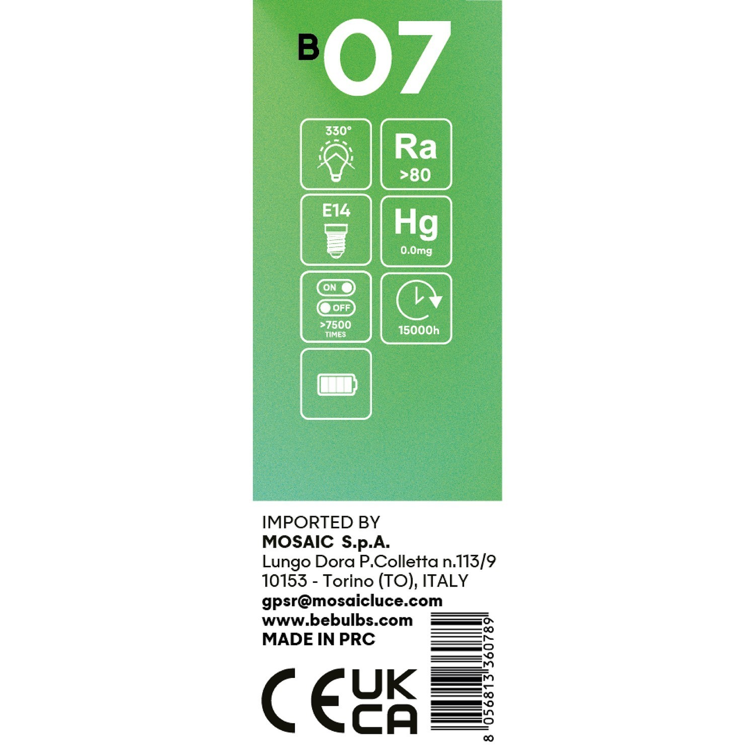 Ampoule LED Transparente Ligne 5V Tubulaire T25 1,8W 160Lm E14 2500K Dimmable - B07