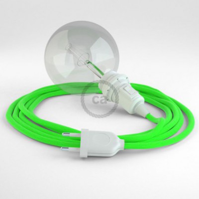 Créez votre Snake pour Abat-jour Vert Fluo RF06 et apportez la lumière là où vous souhaitez.