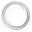 LAN-Kabel - Ethernet Cat 5e ohne RJ45-Anschlüsse - RC01 Baumwolle Weiß