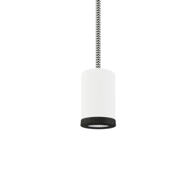 Mini faretto Spotlight LED GU1d0 Bianco opaco