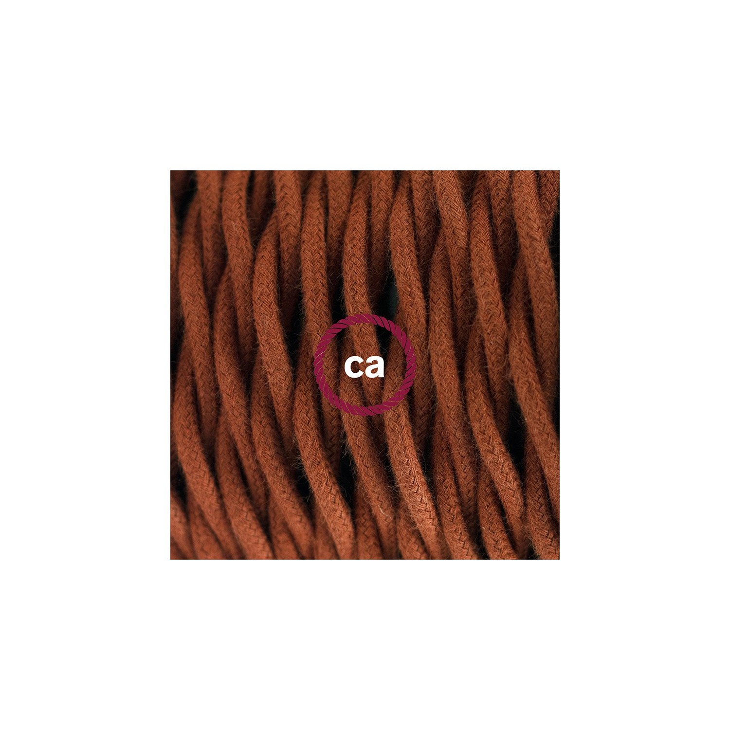 Stehleuchte Anschlussleitung TC23 Damhirsch Baumwolle 3 m. Wählen Sie aus drei Farben bei Schalter und Stecke.