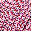 Elektrokabel rund Textil ummantelt Seideneffekt RX00 Pixel Fuchsia