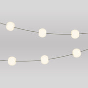 Catena luminosa 6 punti luce da esterno IP67 Verde Oliva - Marina6 Cherry