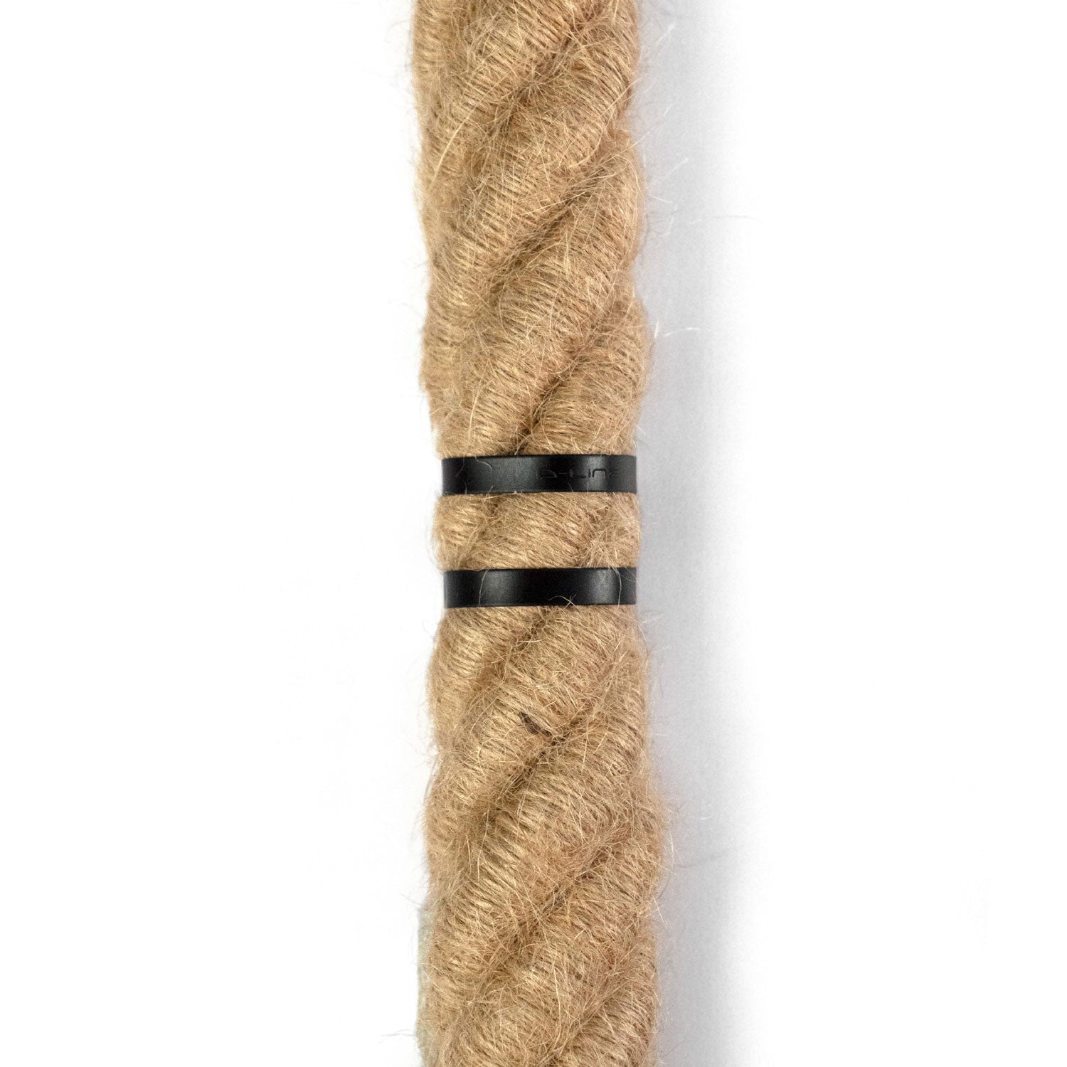 Clip fascetta passacavo in metallo per cordone 30 mm diametro - Nero