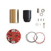 Kit elettronico per lampade a batteria 5V USB-C con portalampada E27 - Bronzo satinato