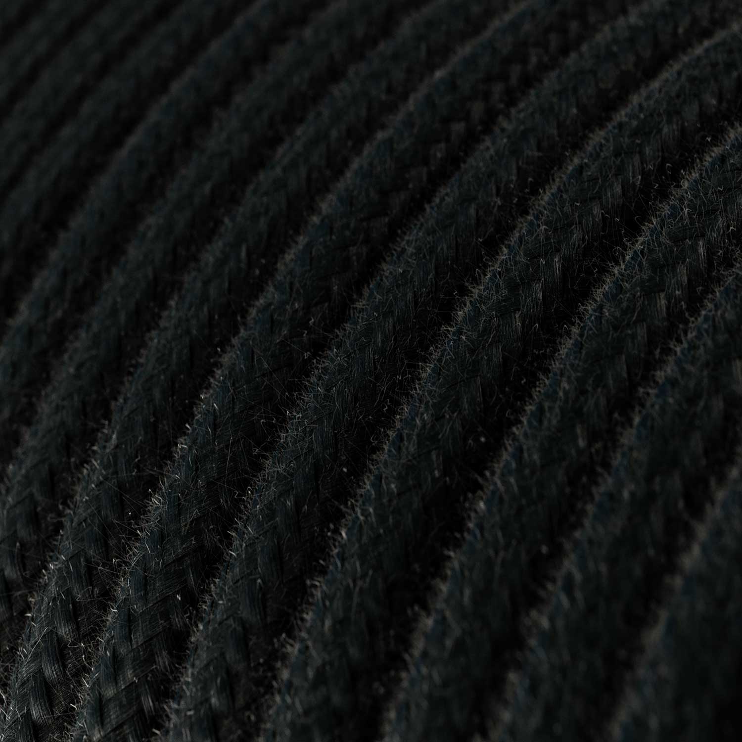 Lampada a sospensione con lampadina LED Ellipse effetto porcellana - Nero Opaco