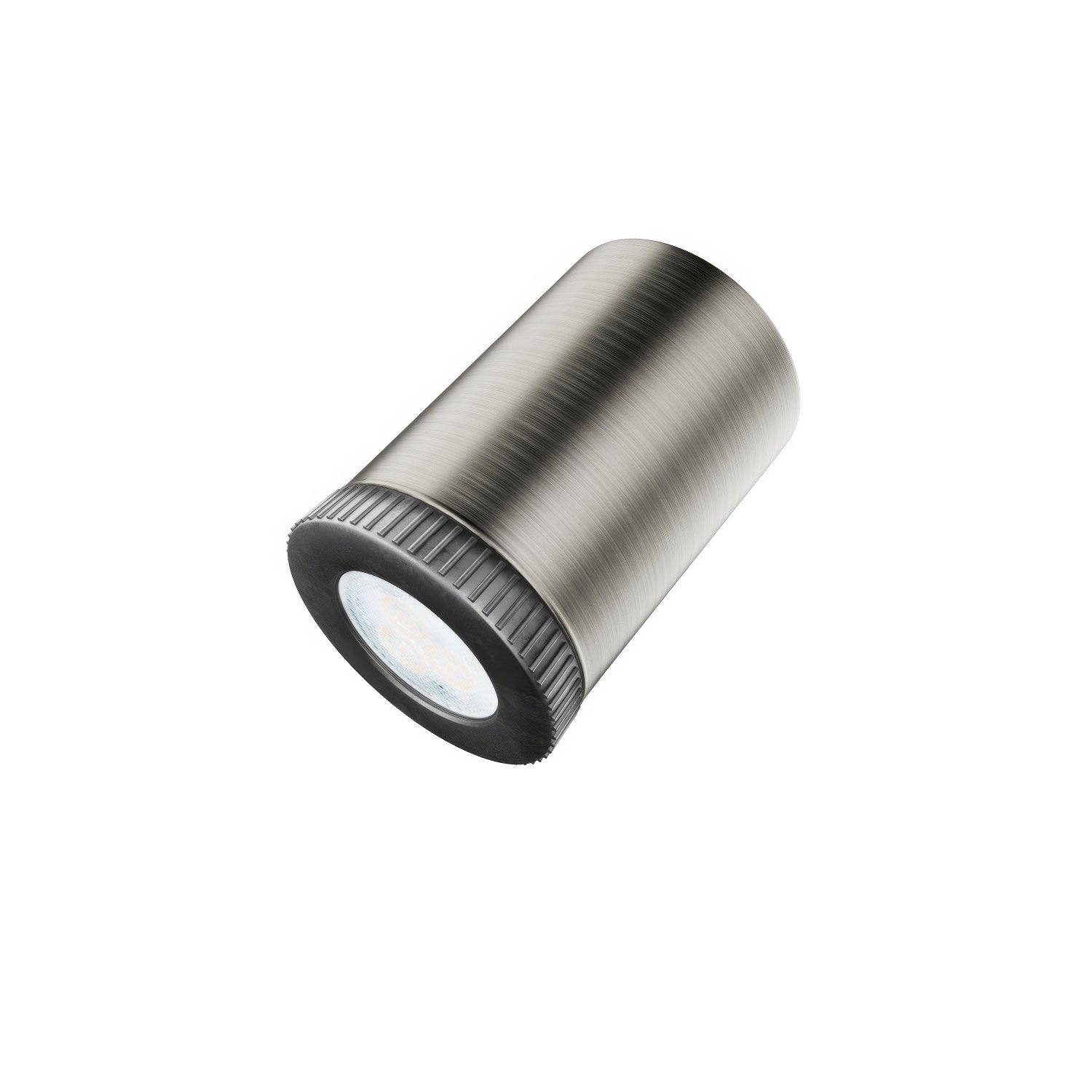 Lampada faretto Mini Spotlight GU1d0 con cablaggio SnakeBis - Titanio satinato