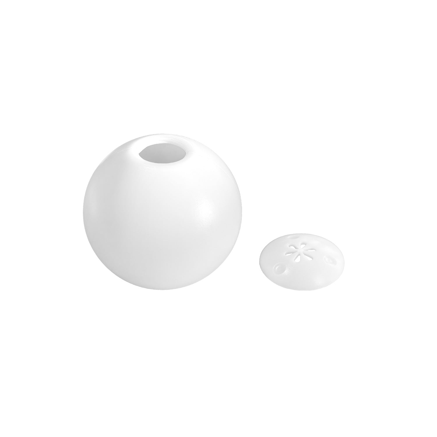 Lampada plug-in da esterno Modulair IP65 a 2 cadute con paralumi infrangibili Unbreak-a-Ball e cavo SN06