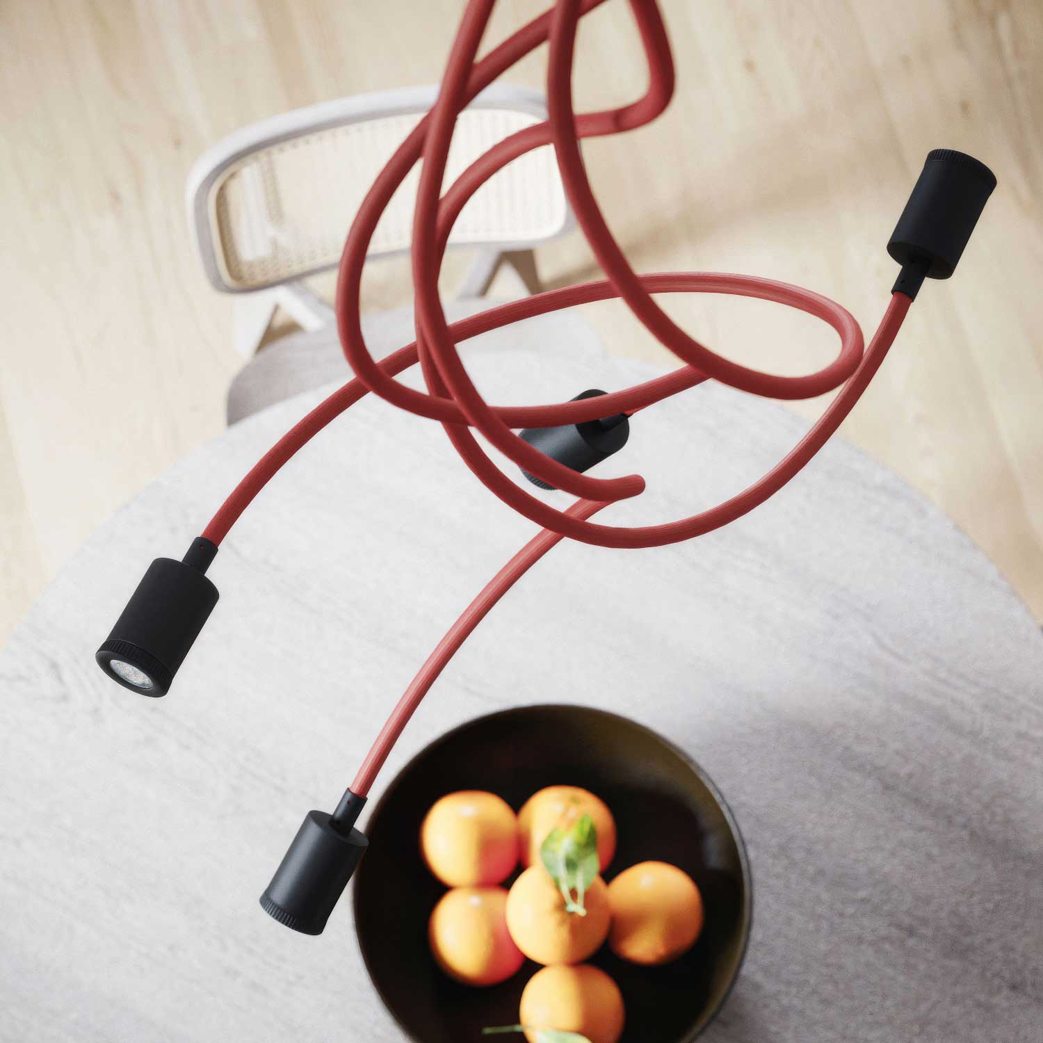 Mini faretto Spotlight LED GU1d0 - Nero