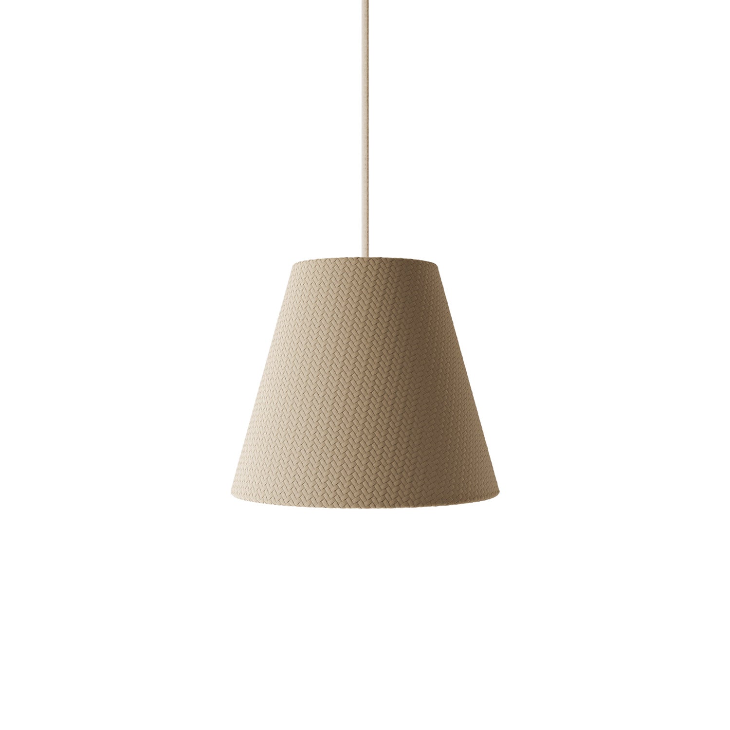 Paralume Impero da outdoor in PVC Bernice tortora con attacco E27 - Made in Italy