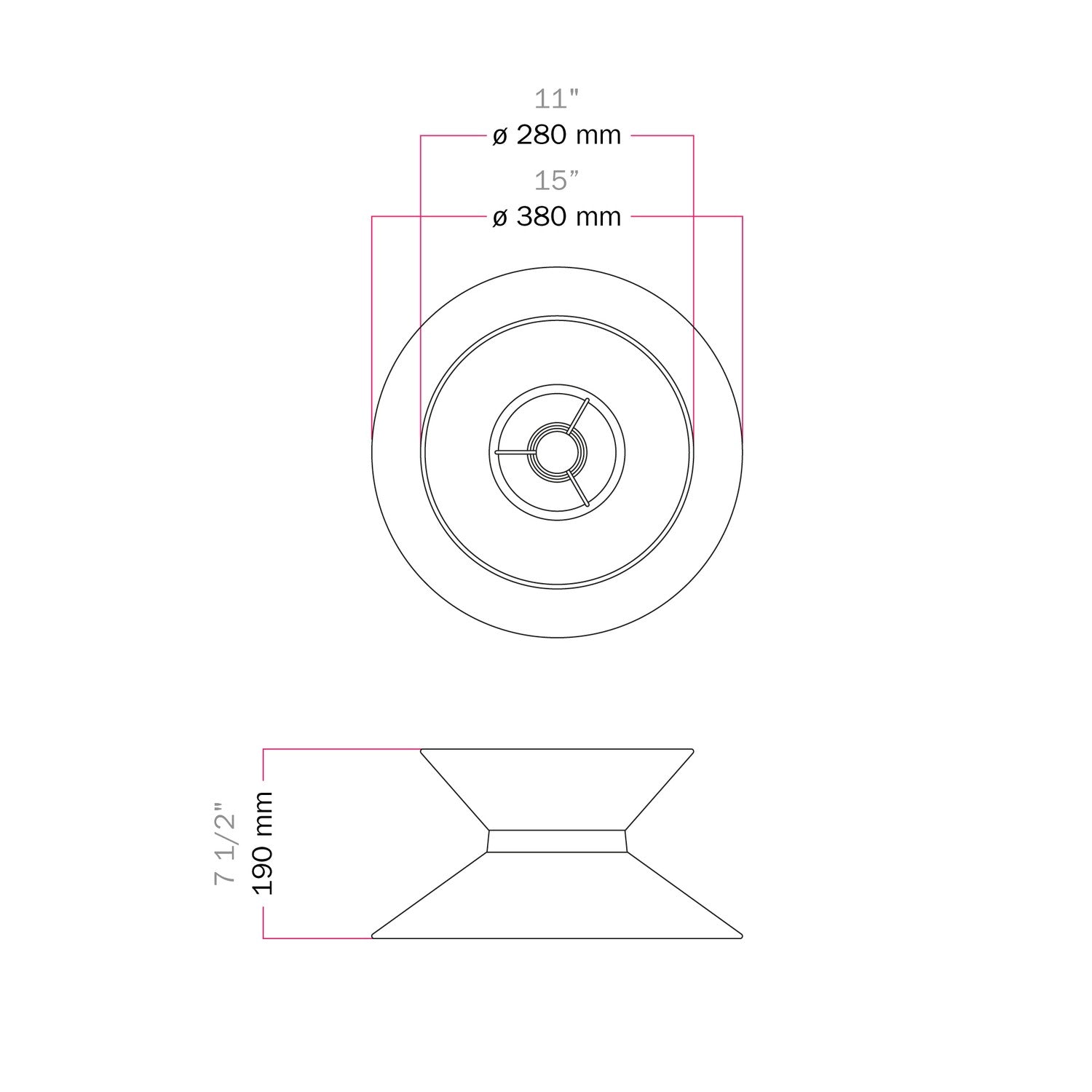 Paralume in tessuto Clessidra Arenal tortora - Made in Italy Arenal sabbia