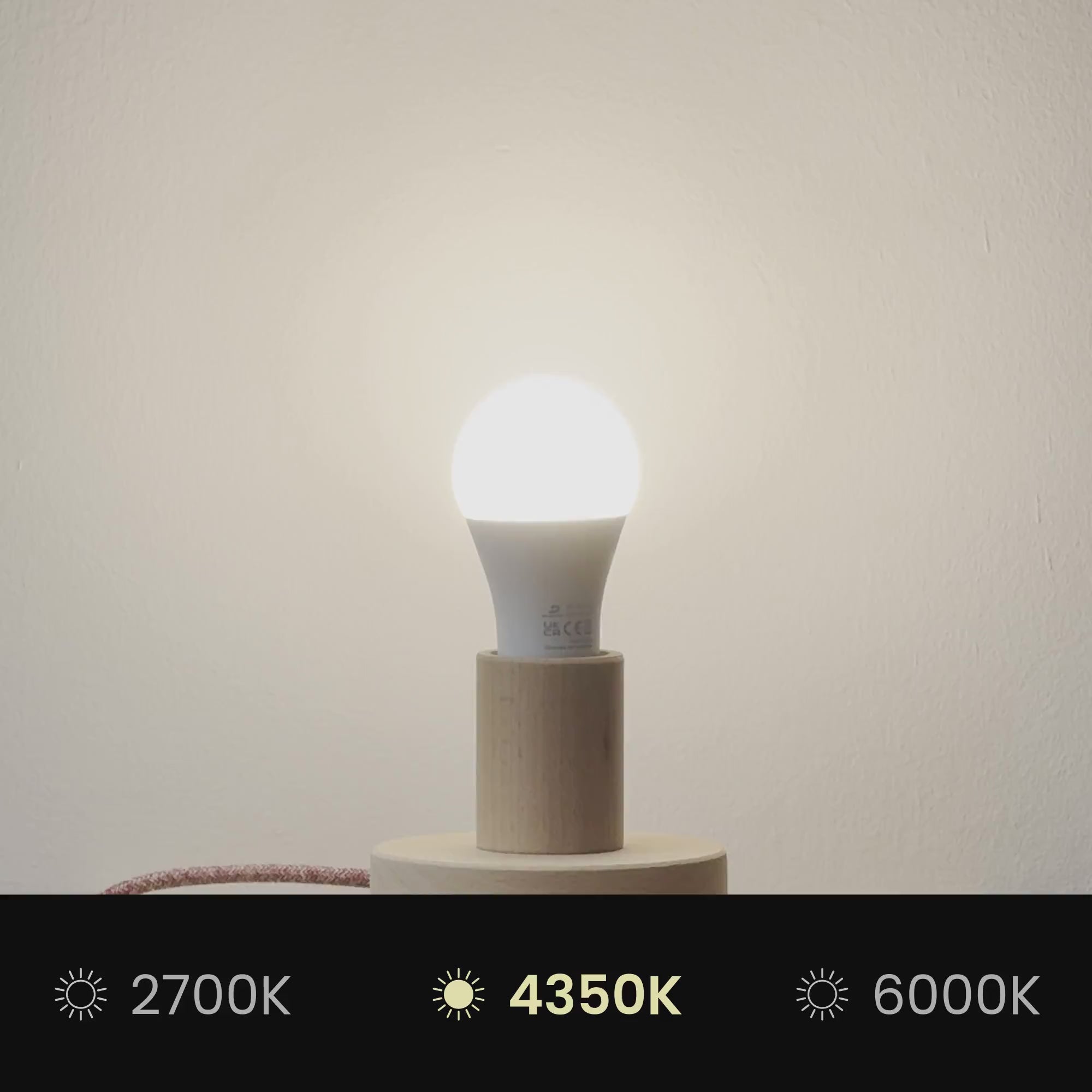 Charger la vidéo : Abat-jour Empire S avec douille E27 pour lampe à poser ou applique - Fabriqué en Italie - Laine Homard