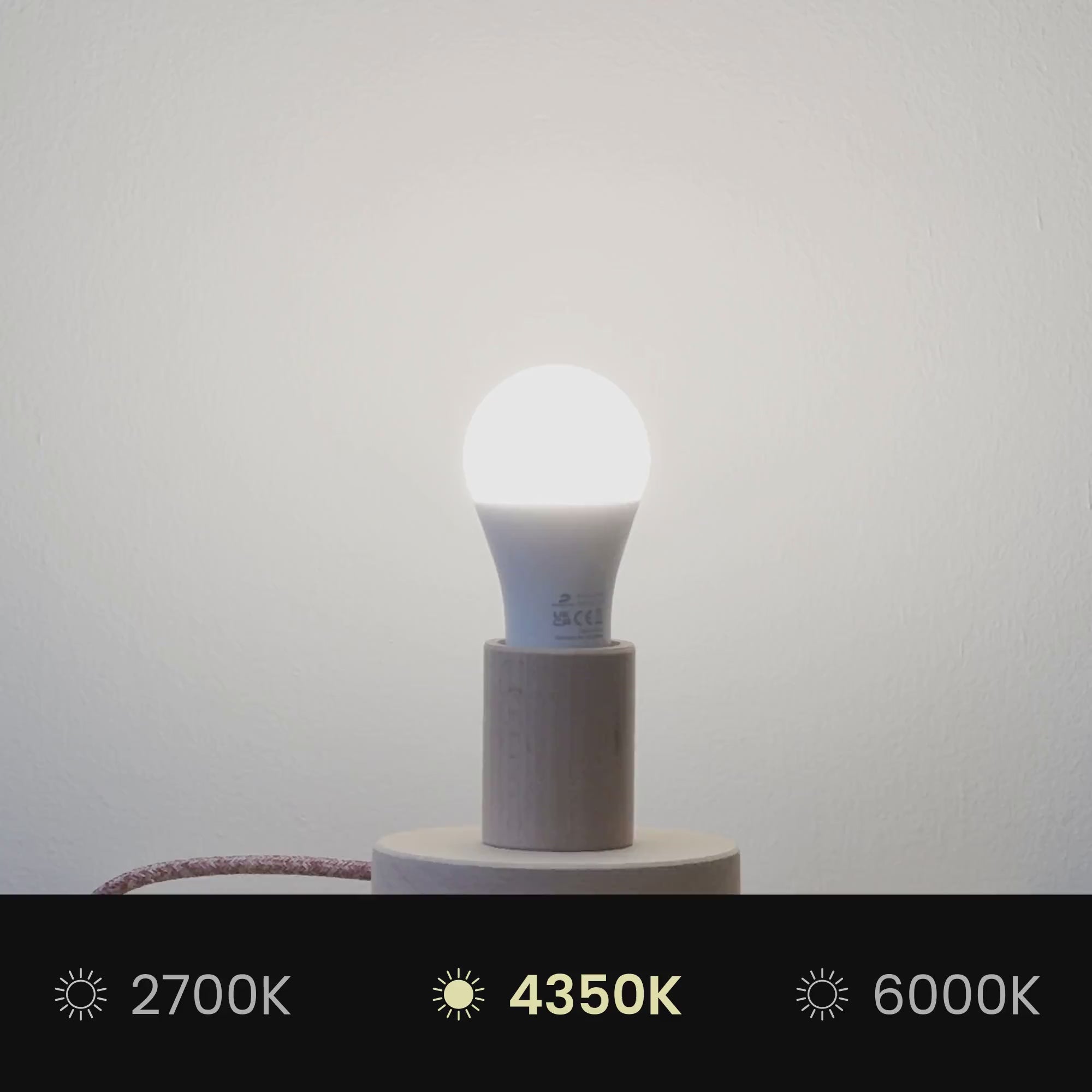 Video laden: Wandleuchte Ventola mit Lampenschirm aus Stoff – Made in Italy – Wolle Sand