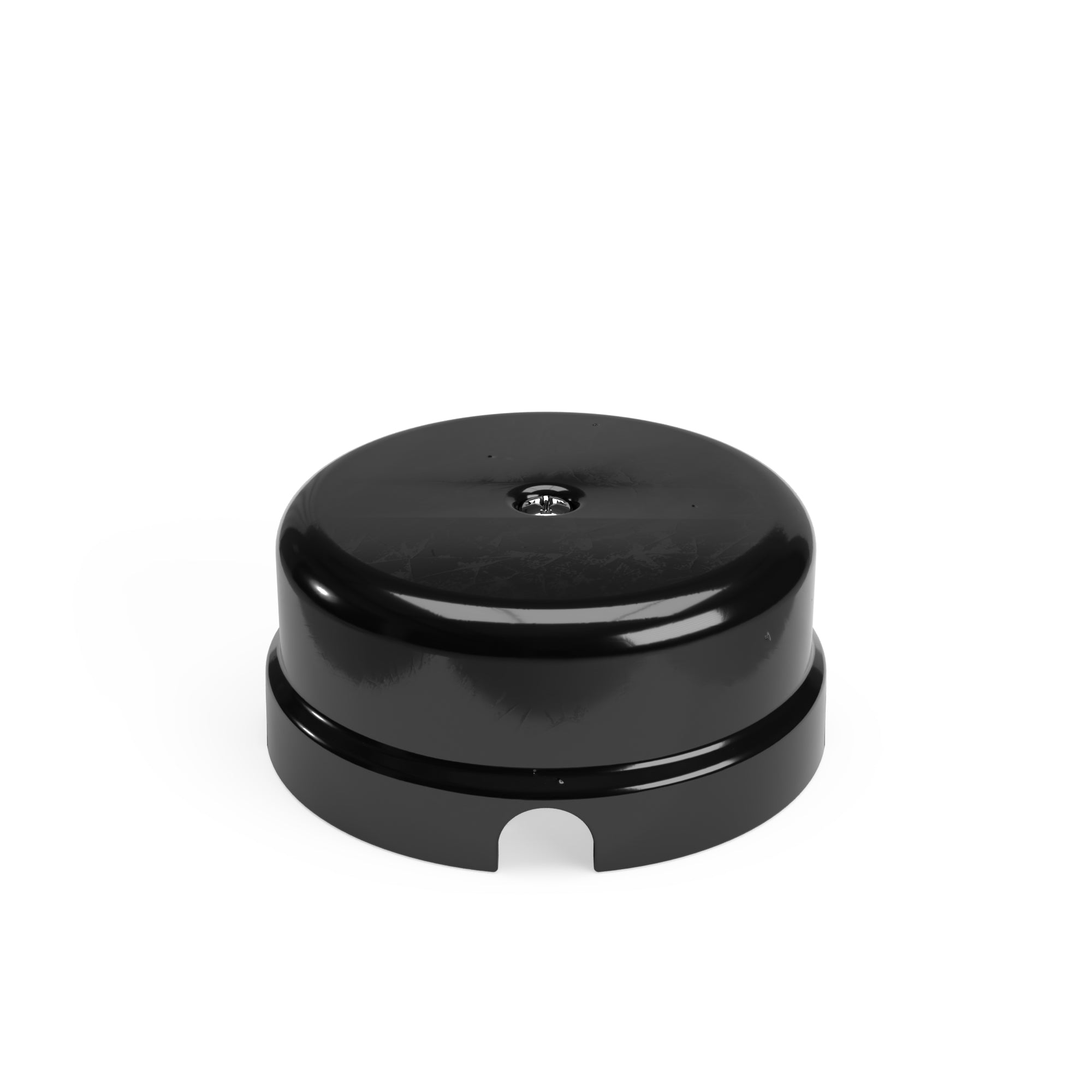 Scatola di derivazione in porcellana - Nero