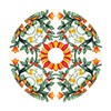 Majolika Rot - Grün