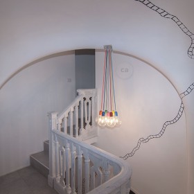 Bed And Breakfast Turin Très Chic: suspension pour escalier